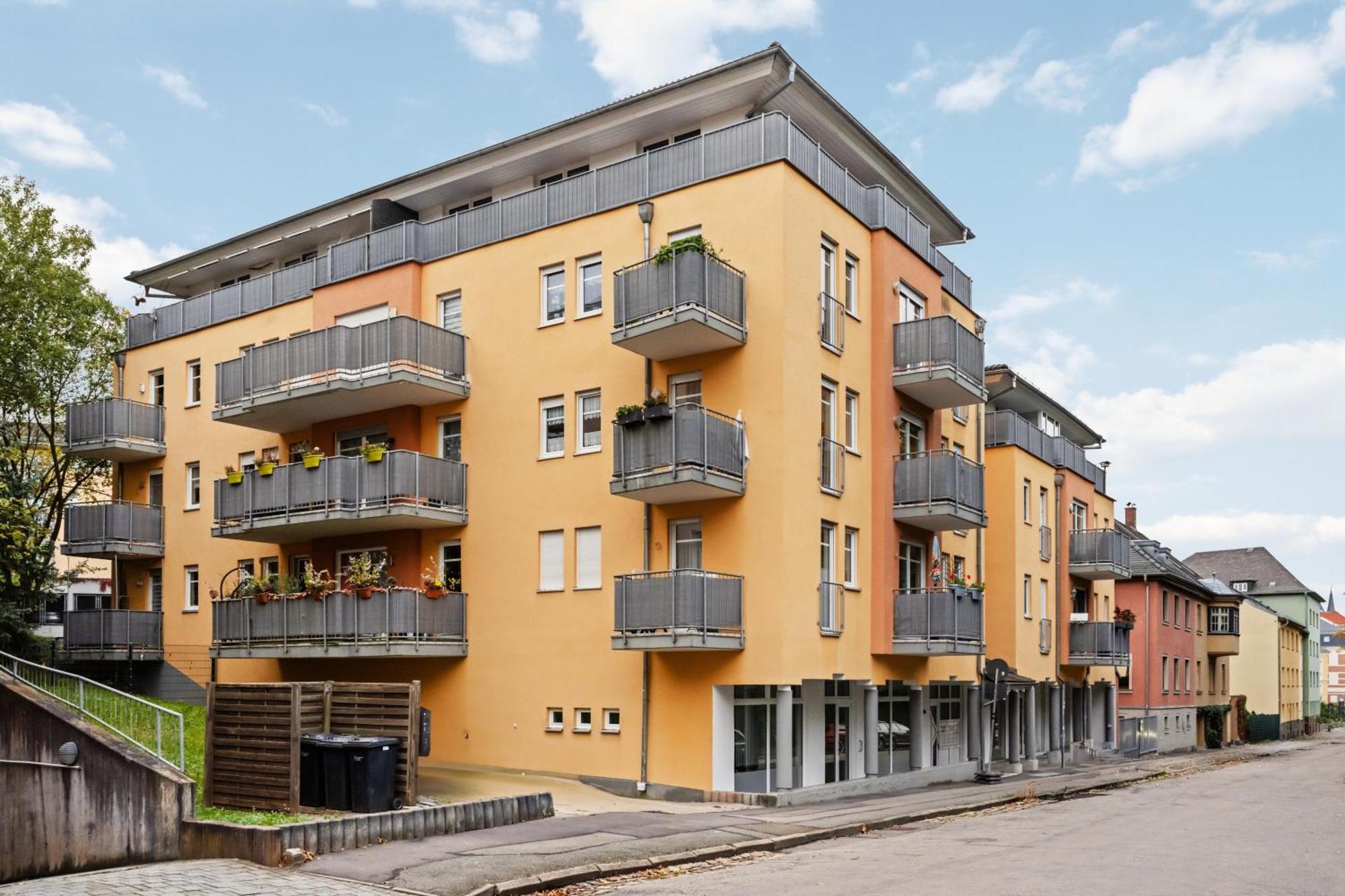 Edler Wohnraum Schwanenteich-Penthouse Mit Garage, Grill, Kaffeevollautomat, Klima, Lift & Terrasse Appartement Zwickau Buitenkant foto