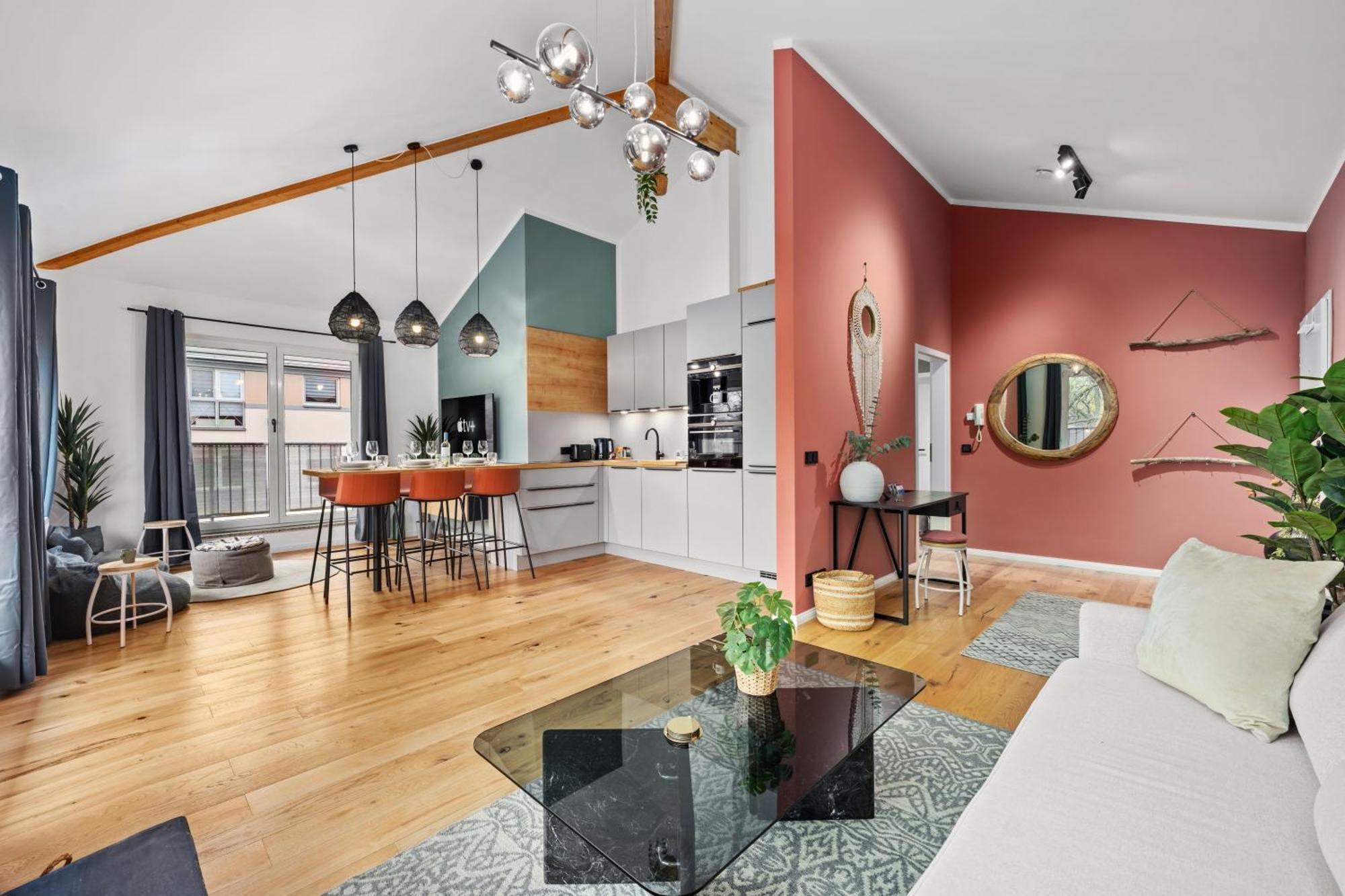 Edler Wohnraum Schwanenteich-Penthouse Mit Garage, Grill, Kaffeevollautomat, Klima, Lift & Terrasse Appartement Zwickau Buitenkant foto